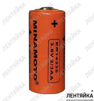Батарейка 2/3AA ER14335 3,6V (незаряжаемая)