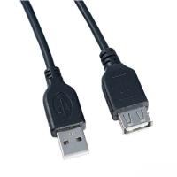 Шнур USB-А "шт" -  USB-А "гн" 0,5м удлинитель