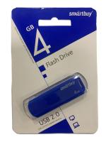 Флеш-накопитель 4GB, USB 2.0, синий