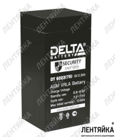 Аккумулятор DELTA DT 6023 (6V 2,3A) кислотный