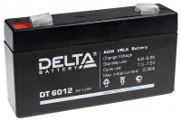 Аккумулятор DELTA DT 6012 (6V 1,2A) кислотный