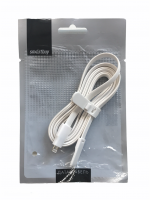 Кабель USB - 8-pin для Apple, магнитный 1,2м, плоский, белый