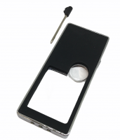 Лупа MOBILE PHONE (TH)N-7007, 3х/10хс карманная,с подсветкой + ультрафиолет